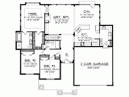 The ranch house plan style has a variety of definitions. Ranch Style House Plan 3 Beds 2 Baths 1844 Sq Ft Plan 70 681 Ranch House Plans Floor Plans Small House Plans