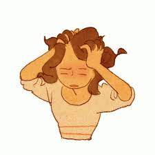 Pulling Hair Frustrated Gif Pullinghair Frustrated Puuung Discover Share Gifs In 2021 Puuung Love Is Gif Drawing Challenge Cartoon Art Styles