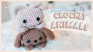 We've scoured the internet and found 17 cute toy knitting patterns that are too adorable not to make. How To Crochet Stuffed Animals Crochet Puppy Dog Kitty Cat Amigurumi Misscraftnerd Youtube