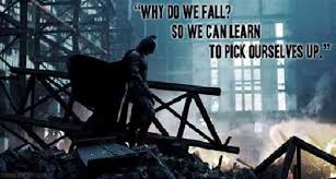 We create our own demons, but it's probably time they realised that there is a reason why family doesn't end with blood. This Giant List Of Batman Quotes Is Gonna Make Your Day