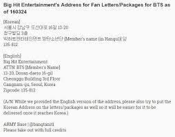 How To Send Fanmail To Bts Army S Amino Bts Members Names Bts Fans Bts Members