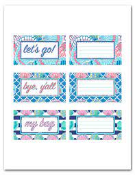 Customize your own luggage tags online. Colorful Printable Luggage Tags I Should Be Mopping The Floor