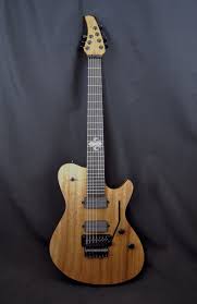 Black And White Ebony Fretboard Pin On Guitars By Ram Guitars