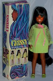 Crissy Was Created In The Ideal Toy Corporation S Prototype Department In 1968 And Went On Sale In 1969 Crissy Doll Pretty Black Dolls Vintage Dolls