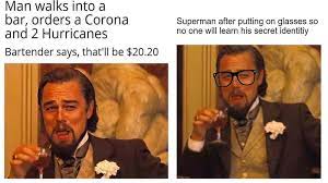 The meme, which features nothing but a surprised looking. 15 Of The Best Leonardo Dicaprio Laughing Memes Know Your Meme