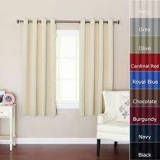 Ryb home short curtains gray half window curtains for bedroom, privacy curtain tiers for windows, energy saving curtain tiers for bathroom nicetown bedroom curtains blackout drapery panels, three pass microfiber thermal insulated solid ring top blackout window curtains. Pin On Living Room Interior Painting