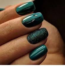 Great savings & free delivery / collection on many items. 16 Ideas Nails Gel Green Dark Green Acrylic Nails Dark Green Nails Green Nail Designs