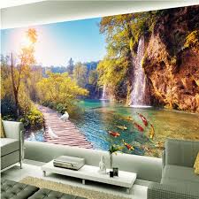 Découvrez notre gamme de carrelage mural pour l'extérieur de votre maison. Beibehang Autocollant Mural 3d Papier Peint Vintage Fresque 3d Beaute Exterieure Pont En Bois Sol Peinture 3d Aliexpress