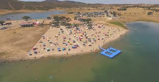 Hidden dome at lake alqueva. Atencao Alentejo A Primeira Praia Do Alqueva Ja Reabriu