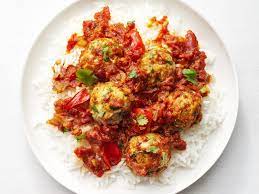 Turkey Meatball Vindaloo Recipe Food Network Recipes Ground Turkey Recipes Healthy Vindaloo Recipe