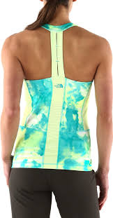 The North Face Tadasana Vpr Printed Sport Tank Top Women S Fitness Wear Outfits Fitness Fashion Athletic Outfits