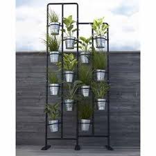 Vertical vegetable growing pots garden tools potatoes pot planting bag outdoor hanging multi mouth planter container. Brightmaison Vertical Metal Plant Stand 13 Tiers Display Plants Indoor Or Outdoors On A Balcony Patio Garden Dark Gray Amazon In Garden Outdoors