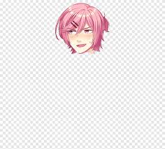 Elodie (long live the queen). Ddlc R63 All Character Sprites Free To Use Male Anime Character With Pink Hair Png Pngegg