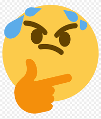 Thinksweat Discord Emoji Thinking Emoji Gif Free Transparent Png Clipart Images Download