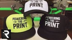 How To Screen Print On Trucker Hats Youtube
