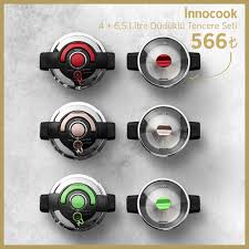 Isıya dayanıklı bakalit sapları, tam otomatik kapağı ile mutfakta daha pratiği yok. Emsan Innocook 4 6 5 Litre Duduklu Tencere Hizli Facebook