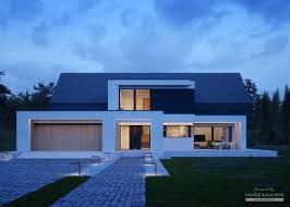 Projekt Domu Lk 1464 Modern House Exterior Craftsman Style House Plans House Exterior