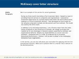 Consulting Proposal Template Mckinsey Elegant Mckinsey Cover Letter Sample Sample Resume Cover Letter Cover Letter For Resume Cover Letter For Internship
