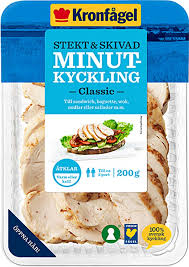 Lantmännen kronfågel har beslutat att återkalla ett parti djupfryst kycklingfilé sedan en kund slagit larm om att. Minutkyckling Stekt Skivad Classic Kronfagel 200g Jamfor Pris Handla Via Matspar Se