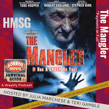 We continue our Stephen King celebration with THE MANGLER (1995). This  doozy of a film was helmed by director of the OG Texas Chainsaw Massacre,  Tobe Hooper and stars horror legend Robert