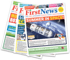 Kids vector eps format newspaper template download. An Award Winning Weekly Newspaper For Children First News