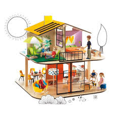 Related Image Family Furniture Djeco Doll House