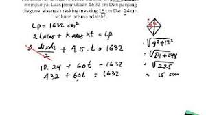 Check spelling or type a new query. Rumus Luas Alas Prisma Belah Ketupat Siswapelajar Com