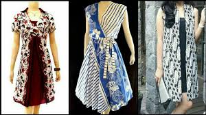 Serta supaya kamu mendapatkan ribuan like dari gambar busana terbaru yang telah anda upload dan dijadikan status bags di media sosial anda. Stylish And Elegant Batik Dress Design Collection Batik Fashion Dress Youtube