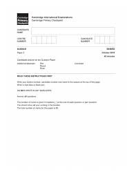 A place where i collect paper things. Cambridge Primary Checkpoint Science 0846 October 2018 Paper 2 Pdf