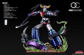 Released along the anime series, ufo robot grendizer follows the adventures of duke fleed, the prince of planet fleed, who, disguised as. Ufo Robot Grendizer Premium Statue Oniri Creations Cawette Jones