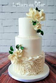 This is a simple wedding cake for a wedding ceremony. Simple Elegant Wedding Cake Cake By Sandra Major Cakesdecor