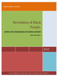 Kikuu cha kilimo sokoine, mwanafunzi katika shahada ya kwanza ya sayansi ya familia na watumiaji wa rasirimali. Revelation Of Black People
