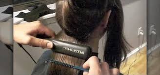 Use bobby pins or plastic clips to secure the roller. How To Get Hair Super Straight With A Flat Iron Hairstyling Wonderhowto