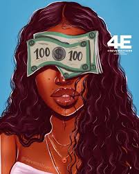 Black Art Black Female Cartoon Send Noods Illustration Drawing Art Digitalart Blackgirl Blackart Redhair Sendnoods Curls Black Girl Art Black Girl Cartoon Girls Cartoon Art