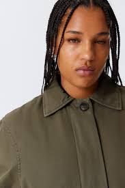 kia oversized wool blend coat