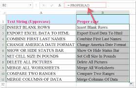 It's possible to snake_case and mix camelcase and pascalcase but go is the language where it's most critical to pay attention to case type conventions. How To Change Uppercase To Proper Or Title Case In Microsoft Excel