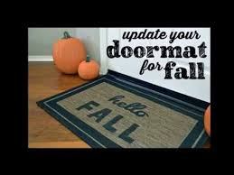 Check spelling or type a new query. How To Paint Your Door Mat Rug Youtube