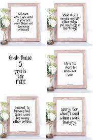 Free Funny Printables Black Typographic Free Printable Wall Art Quotes Free Printable Wall Art Printable Wall Art Quotes
