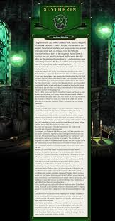 I Remember How Happy I Was Reading This For The First Time Aw Memories Lol That Was So Long Ago X D Pottermore Slytherin Harry Potter Houses Pottermore