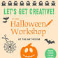 The Art Room Halloween Workshop event in Harpenden