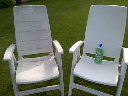 How To Clean Black Mold Spots Off Plastic Lawn Furniture Who Knew Lysol Toilet Bowl Cleaner And Norwax Scrub Lawn Furniture Clean Black Mold Outdoor Cleaning