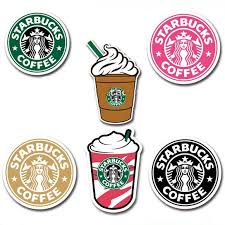 Starbucks Sticker Pack Printable Stickers Starbucks Logo Christmas Coloring Pages