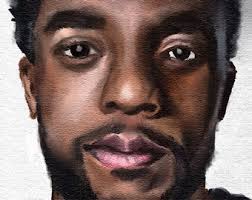 A4 Print of Original Black Panther Pencil Drawing. Art by Mel Wall Art.  Gift for Him. Gift for Him. Marvel. Movie Art. Chadwick Boseman