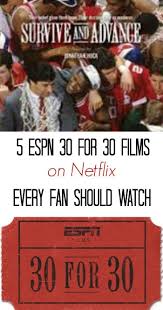 5 Espn 30 For 30 Films On Netflix Every Fan Should Watch And 5 I Can T Wait To Watch Films On Netflix Netflix Espn