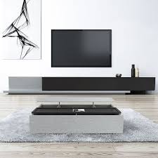 Maybe you would like to learn more about one of these? Tv Mobel In Mattgrau Und Mattschwarz Verstellbare Tv Mobelkonsole In 2021 Tv Stand Console Coffee Table Grey Coffee Table With Drawers