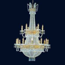 W with antique white french country accents and classic. Large Bohemian Crystal Chandelier