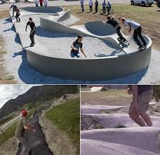 Wooden Pump Tracks Page 4 Pinkbike Forum Backyard Skatepark Skate Park Skatepark Design