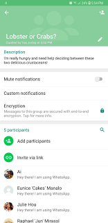 Only nursing students are allowed. How To Add Descriptions To Whatsapp Group Chats To Coordinate Discussions Better Smartphones Gadget Hacks