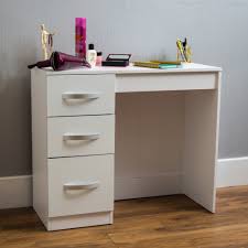 Get traditional wooden sets with an antique design or fabric ones made with a minimalist appearance. Hulio White 3 Drawer Dressing Table Lounge Furniture Hd365