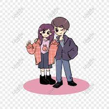 Kawan lelaki aku pernah cakap 'dunia ni kalau takde perempuan memang x ley hidup la.'. Kartun Comel Pasangan Q Versi Watak Lelaki Dan Perempuan Hari Va Gambar Unduh Gratis Imej 401285637 Format Psd My Lovepik Com